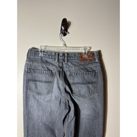 Tommy Bahama Pants Mens 36 Regular Fit Washed Black Straight Stretch Fit Jean - Picture 12 of 13